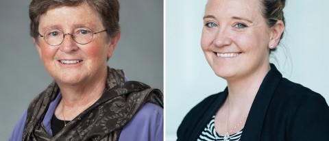 Martha Wilson (left) and Michelle Littlefield