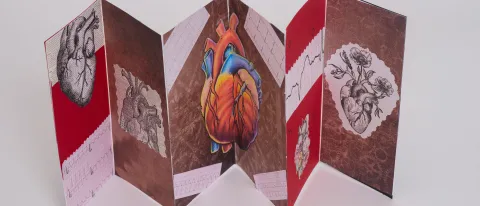 photo of artist's book