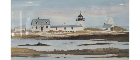 "Goat Island Lighthouse" by Paul McDonough