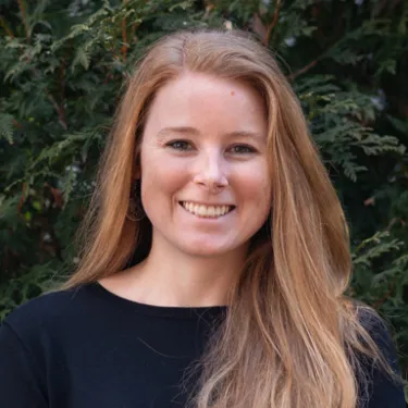 Headshot of U N E employee Kelsey Harrison