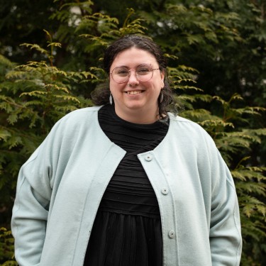 U N E staff member Kelsey Brockett