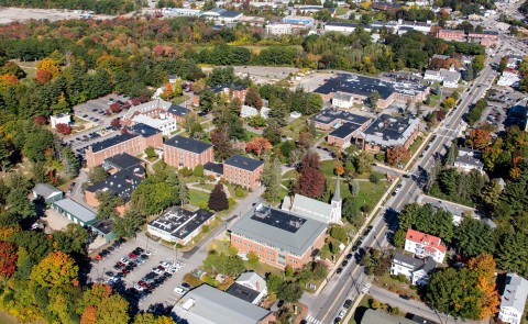 The University of New England's Portland Campus.