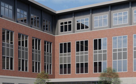 Conceptual rendering of proposed COM facility in Portland