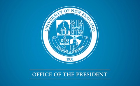 Seal of the Office of the President of the University of New England