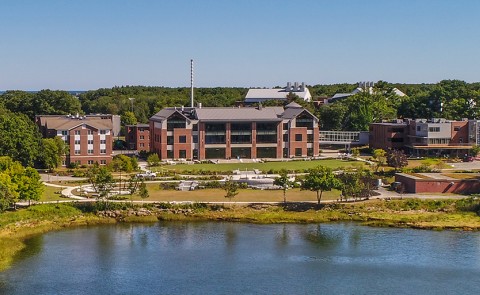 Danielle N. Ripich Commons as seen by drone