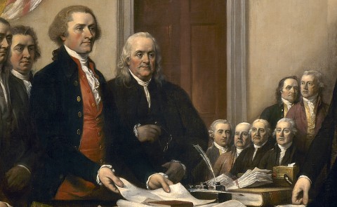 Painting of Founding Fathers