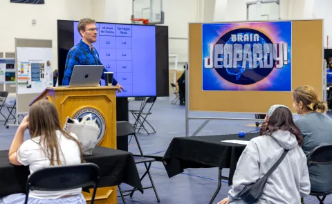 Eighth UNE Brain, Body, and Wellness Fair teaches public about brain's limitations, wonders