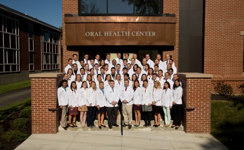 UNE College of Dental Medicine students