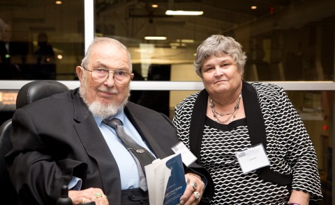 J. Jerry Rodos with his wife Joyce Pennington Rodos 