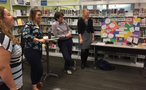 UNE students and faculty partner with Portland Public Library for Community Health Fair