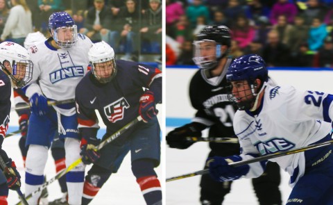 Back-to-back wins at home as UNE men’s hockey beats Bowdoin, U.S. National Under-18 team