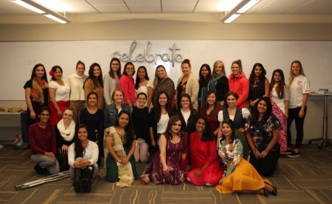 UNE's chapter of the American Association for Women Dentists held a Cultural Nights event