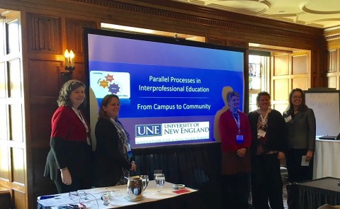UNE faculty and staff present at Collaborating Across Borders VI conference