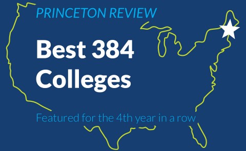 University of New England listed in Princeton Review’s Best 384 Colleges guide
