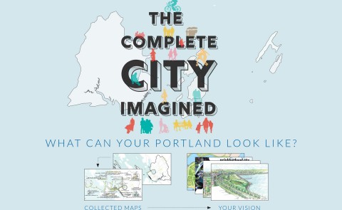advertisement for The Complete City: Imagined exhibition
