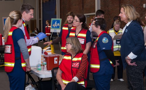 University of New England works with state and community partners for public health emergency preparedness exercise