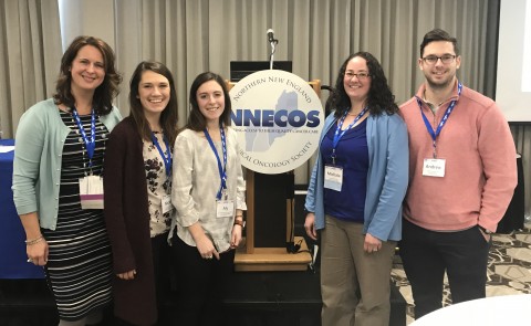 Doctor of Physical Therapy students represent UNE at regional oncology conference 