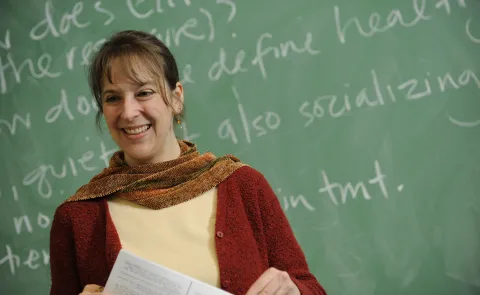 Jennifer Tuttle, Dorothy M. Healy Professor of Literature and Health