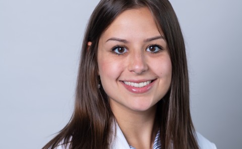 University of New England student Natalie Koons (D.O., ’23) has become only the second in the College of Osteopathic Medicine (U