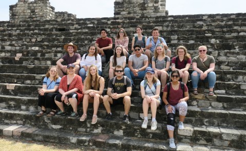 Students from a Global Citizenship class spent their spring break helping others in Mexico