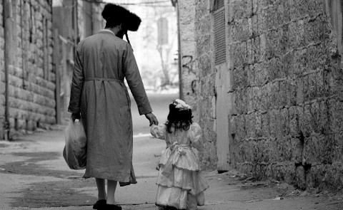 "Adult and Child in Israel" by Judy Glickman Lauder 