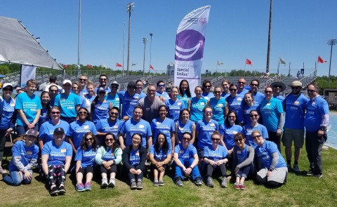 Students and faculty from the College of Dental Medicine provided care to more than 200 athletes at the Special Olympics games