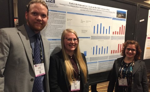 UNE students, faculty and staff attend well world’s largest neuroscience meeting