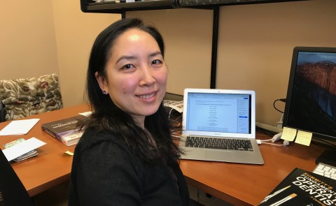 Yang Kang led an educational research project on stress among dental students