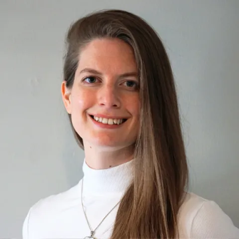 Headshot of U N E Pharmacy student Theresa Foster