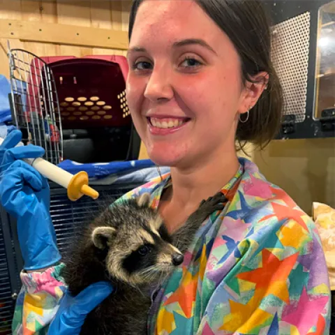 Headshot of U N E student Kamy Pooler
