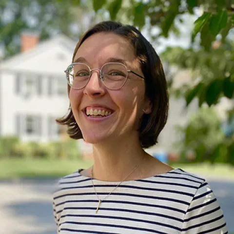 Headshot of U N E employee Kelsey Speer