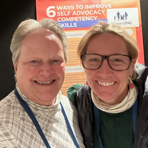 Eileen Ricci and Jessica Molloy, Maine LEND faculty participate in disability conference in nation’s capital