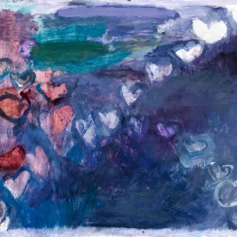 Aliza Sternstein, Collected into memories. Oil on canvas, 8x10’’ 2024 