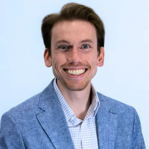 Headshot of Dylan Thomas