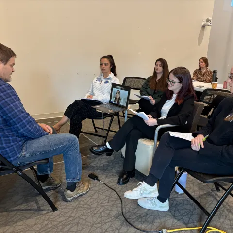 UNE health professions students deepen understanding of eating-disorder care in real-life simulations