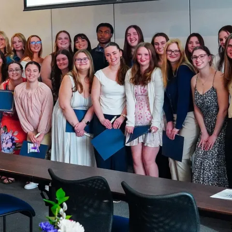 UNE’s PSI CHI Honor Society Chapter welcomes 26 new members