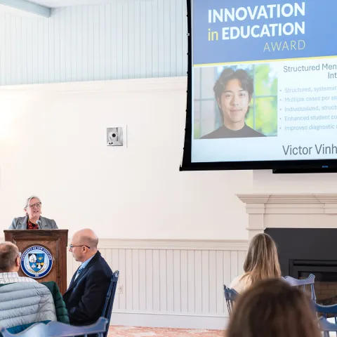 UNE honors 24 faculty and staff at annual Innovation in Education Award ceremony