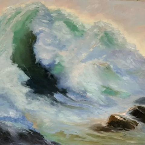 Work by Darlene Trefry on display in Campus Center from September 30 through October 30