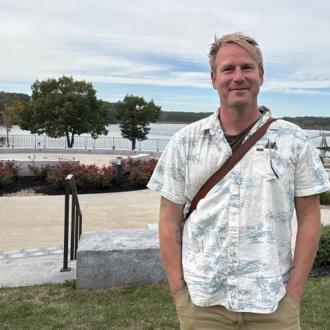 UNE student pivots from pre-med to major in education, and immediately earns literary honor