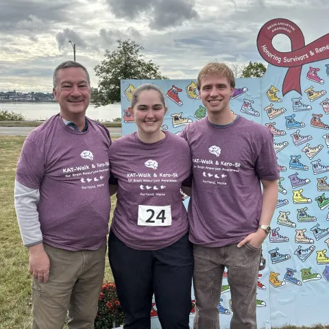 Three UNE students awarded scholarships from Maine Brain Aneurysm Awareness nonprofit