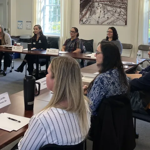 Faculty, students learn from Wounded Warrior Project’s first Maine roundtable on UNE’s Portland Campus 