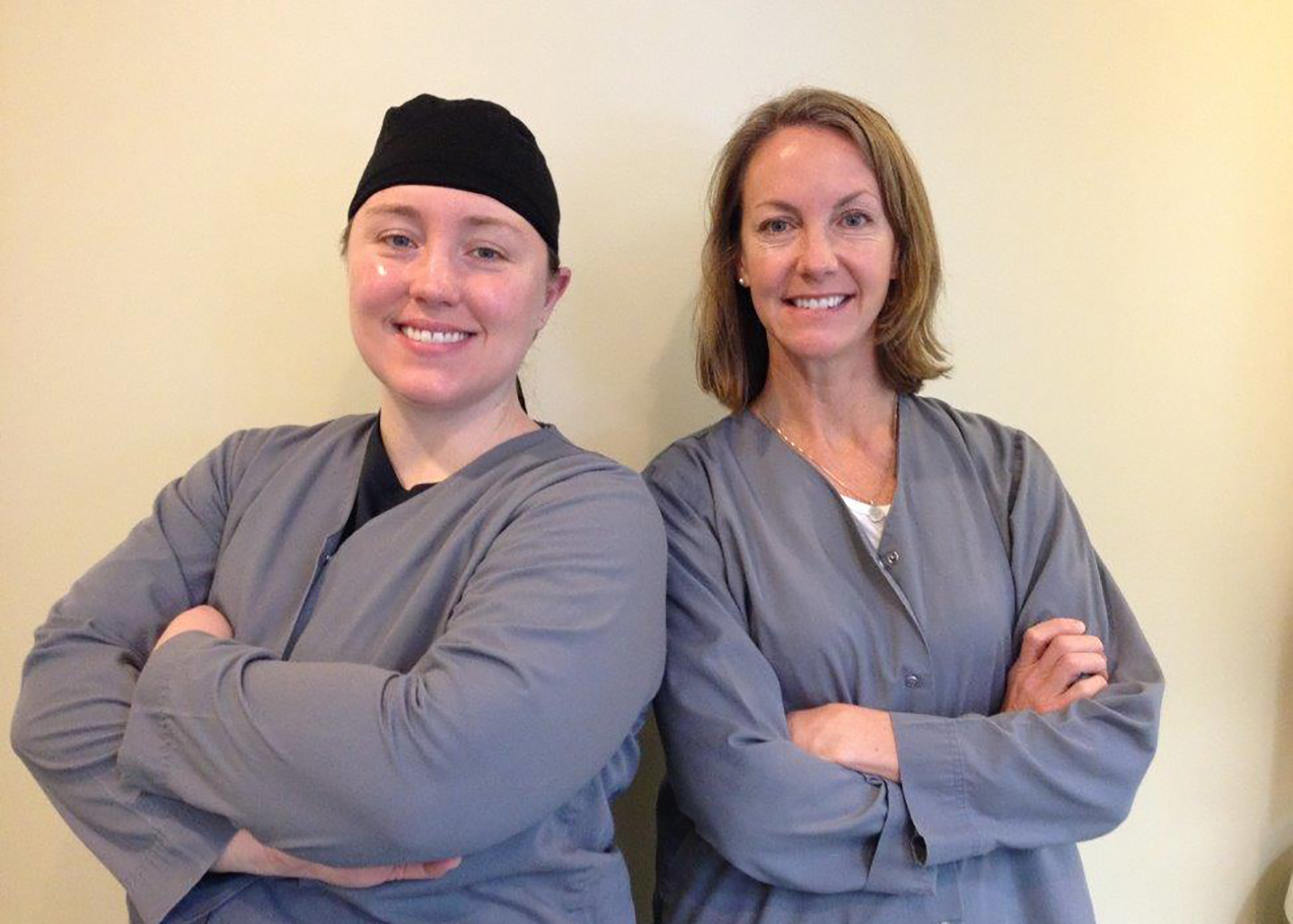 Michelle Berry and Katherine Heer