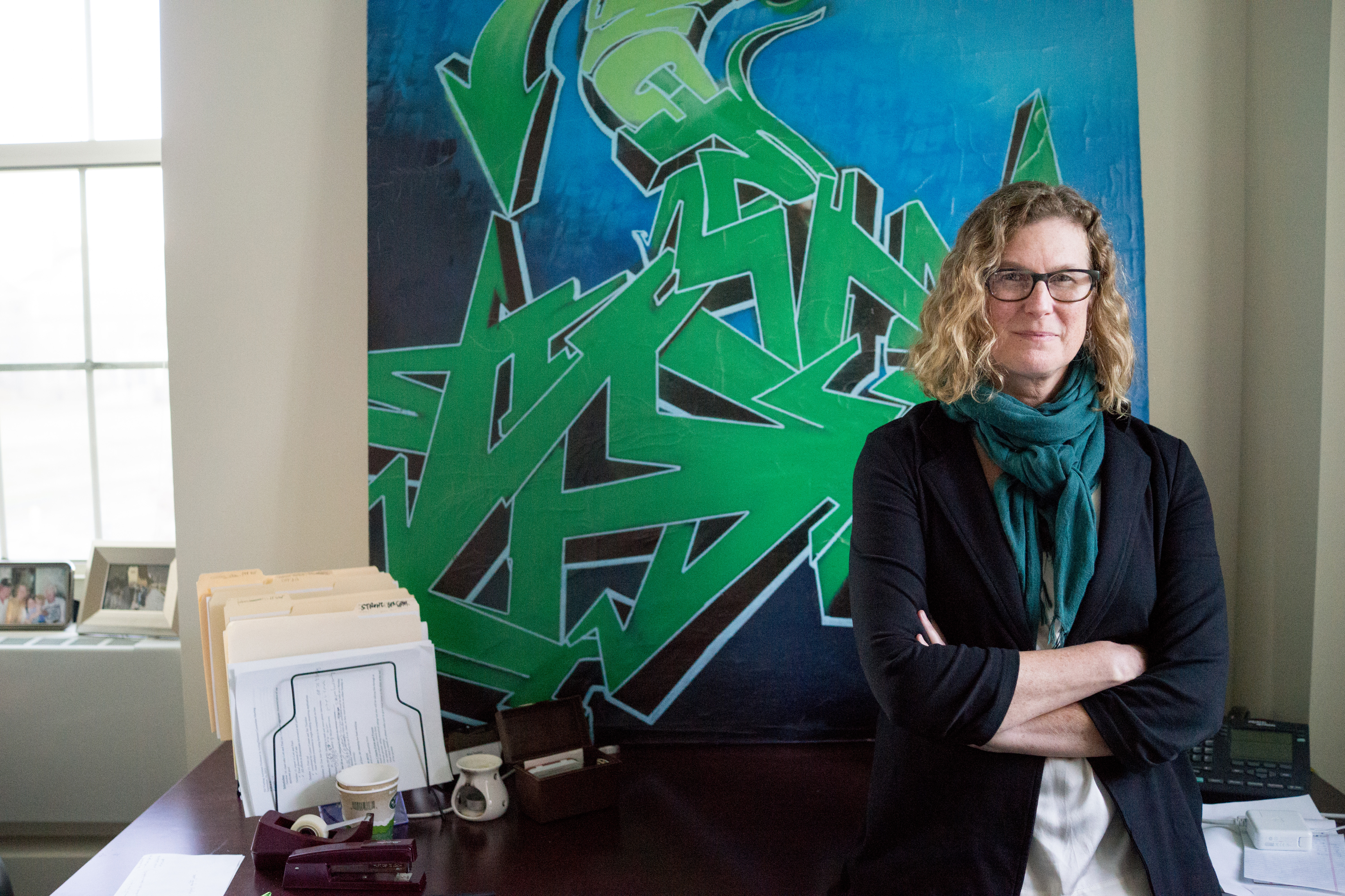 Catherine Besteman, photo by Heather Perry, Colby College