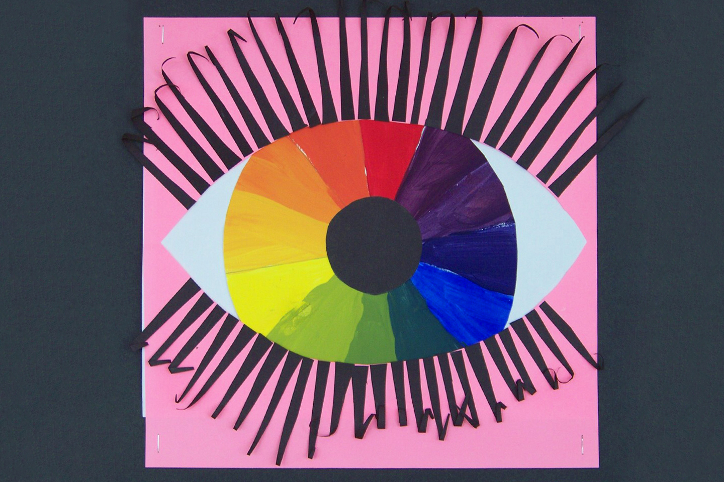 "Eyeball Color Wheel" by Madison Smith, Dayton Consolidated School