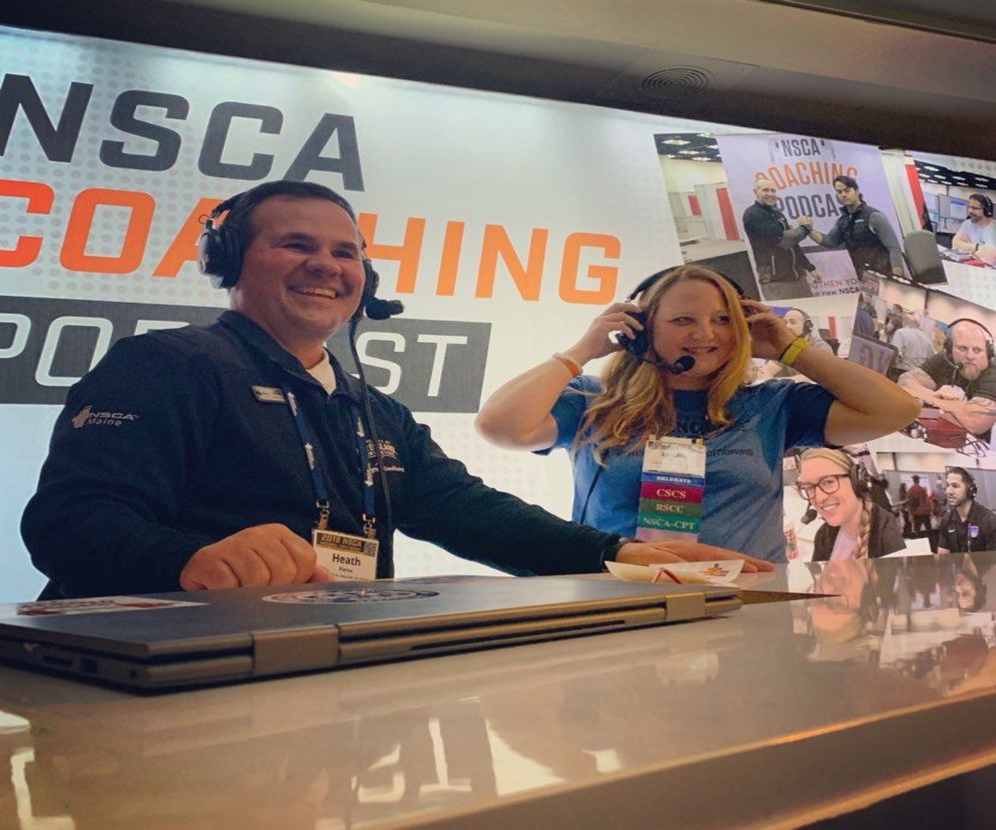 Heath Pierce and Lyndie Kelley recently hosted the NSCA Maine and New Hampshire state clinic virtually