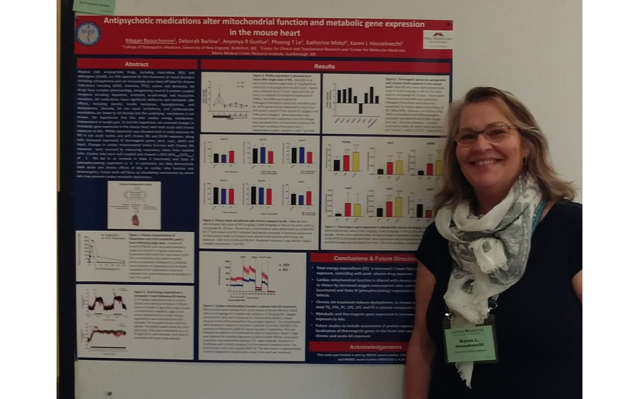 UNE's Houseknecht lab shows how antipsychotic medications affect heart