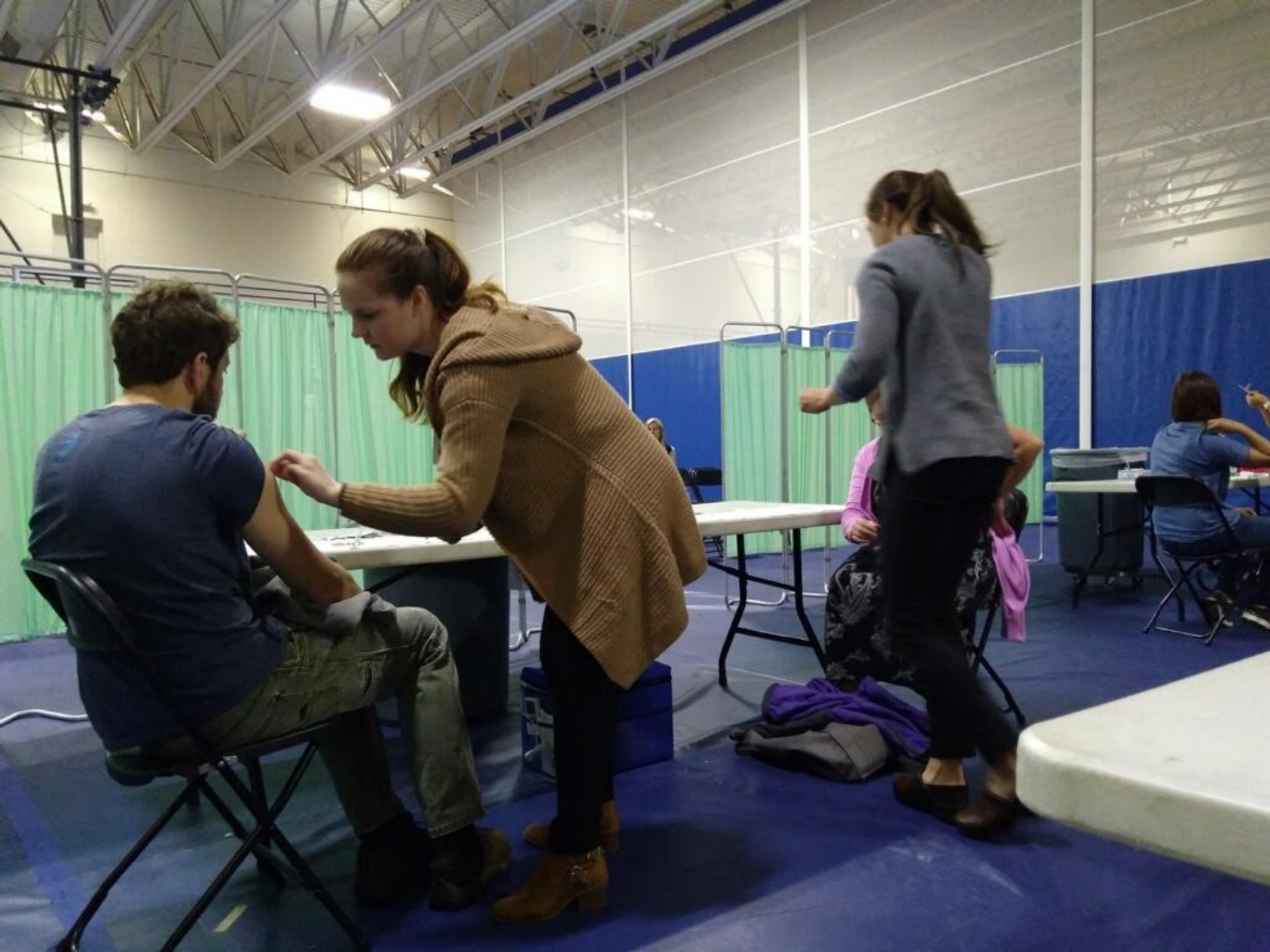 Studentrun flu clinic sets new singleday record for dispensing